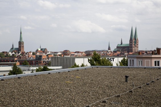 Blick auf Lübeck